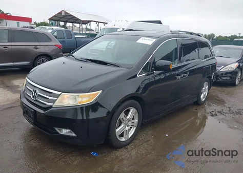 2012 Honda Odyssey Touring/Touring Elite z USA, uszkodzony, nr VIN 5FNRL5H94CB035497